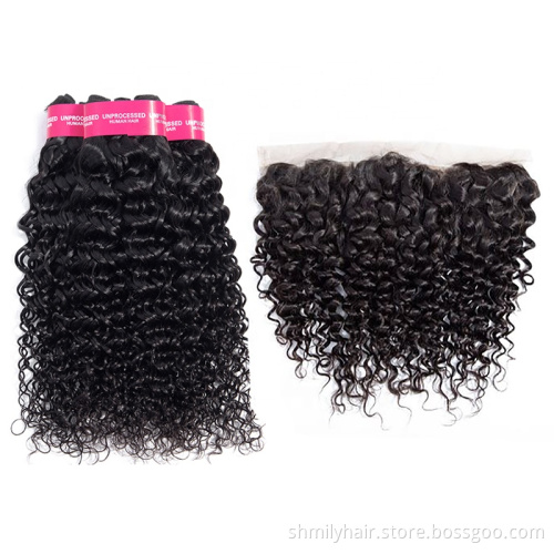 Unprocessed Mink Indian Raw Hair Bulk Bundle Pixie Curly Human Hair Weave Buyers,Cutile Aligned Virgin Hair Vendor